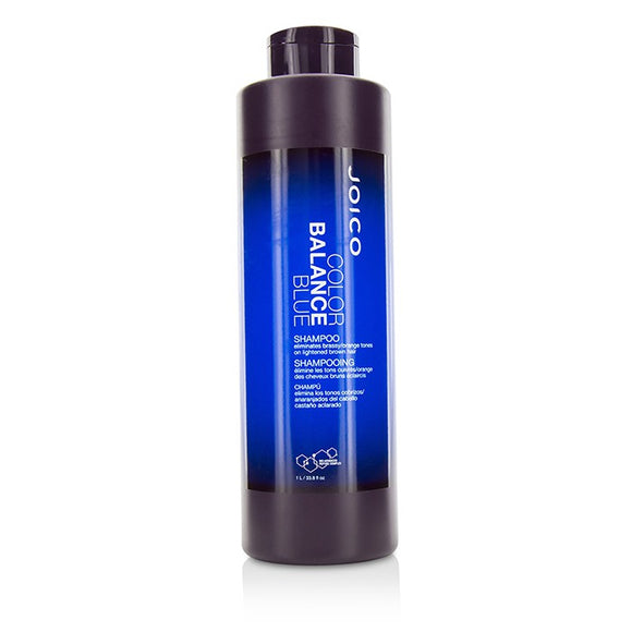 Joico Color Balance Blue Shampoo (Eliminates Brassy/Orange Tones on Lightened Brown Hair) 1000ml/33.8oz