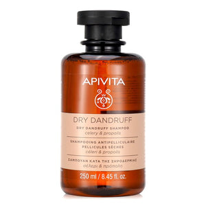 Apivita Dry Dandruff Shampoo with Celery & Propolis (For Dry Scalp) 250ml/8.45oz