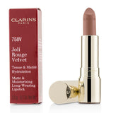 Clarins Joli Rouge Velvet (Matte & Moisturizing Long Wearing Lipstick) - # 758V Sandy Pink 3.5g/0.1oz