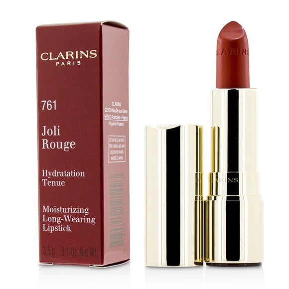 Clarins Joli Rouge (Long Wearing Moisturizing Lipstick) - # 761 Spicy Chili 3.5g/0.1oz
