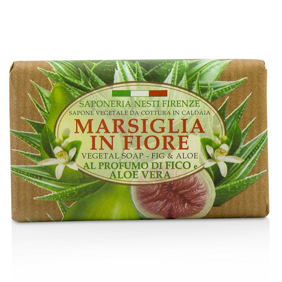 Nesti Dante Marsiglia In Fiore Vegetal Soap - Fig & Aloe Vera 125g/4.3oz