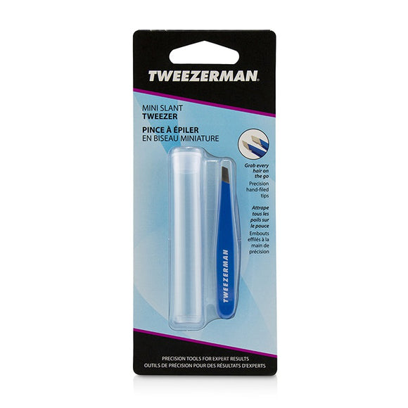 Tweezerman Mini Slant Tweezer - Bahama Blue -