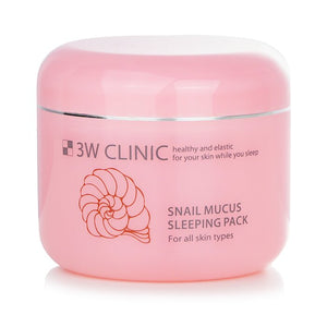 3W Clinic Snail Mucus Sleeping Pack 100ml/3.3oz