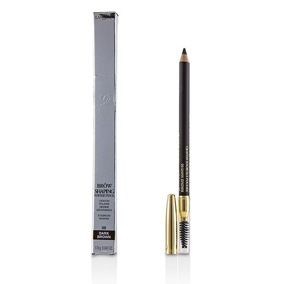 Lancome Brow Shaping Powdery Pencil - # 08 Dark Brown 1.19g/0.042oz
