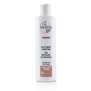 Nioxin Density System 3 Scalp Therapy Conditioner (Colored Hair, Light Thinning, Color Safe) 300ml/10.1oz