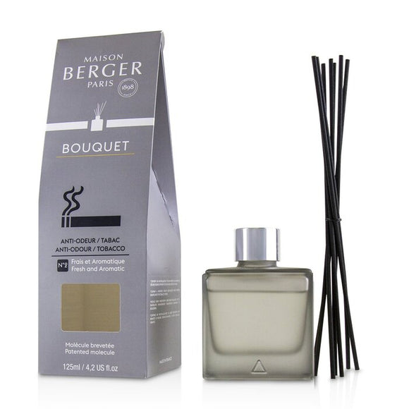 Lampe Berger (Maison Berger Paris) Functional Cube Scented Bouquet - Neturalize Tobacco Smells N째2 (Fresh and Aromatic) 125ml/4.2oz