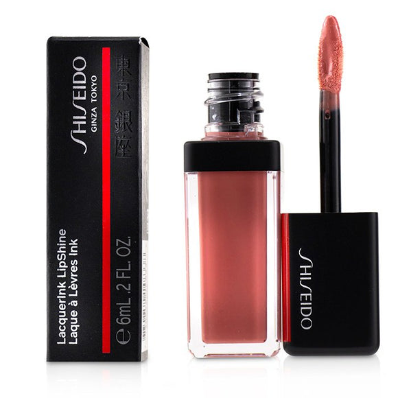 Shiseido LacquerInk LipShine - # 312 Electro Peach (Apricot) 6ml/0.2oz