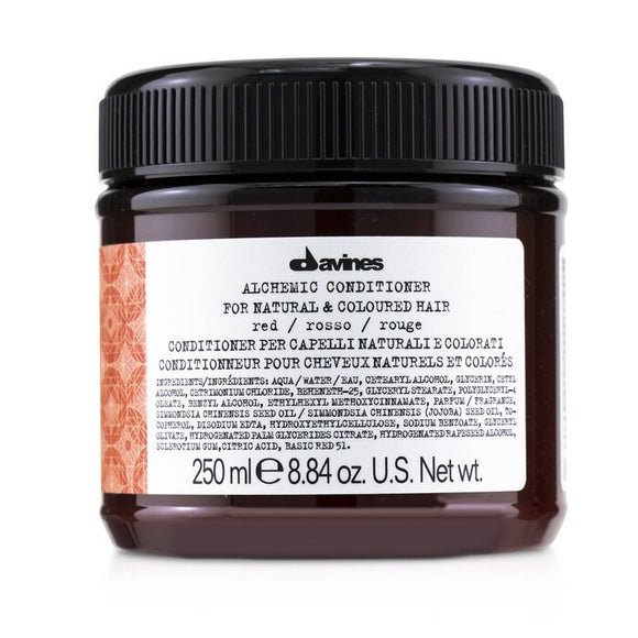 Davines Alchemic Conditioner - # Red (For Natural & Coloured Hair) 250ml/8.84oz