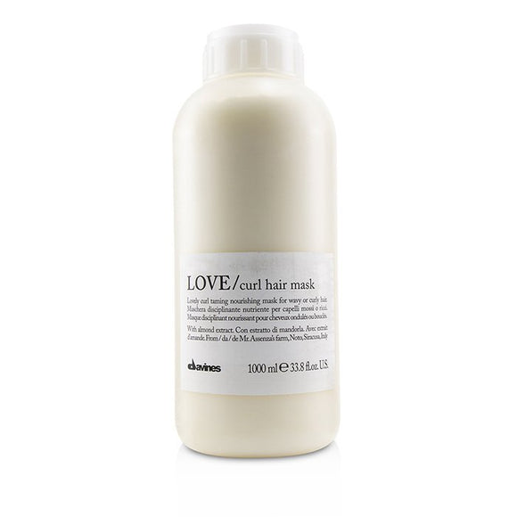 Davines Love Curl Hair Mask (Lovely Curl Taming Nourishing Mask For Wavy or Curly Hair) 1000ml/33.8oz