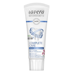 Lavera Toothpaste (Complete Care) - With Organic Echinacea & Calcium (Fluoride-Free) 75ml/2.5oz