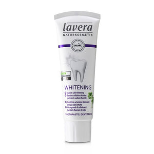 Lavera Toothpaste (Whitening) - With Bamboo Cellulose Cleaning Particles & Sodium Fluoride 75ml/2.5oz