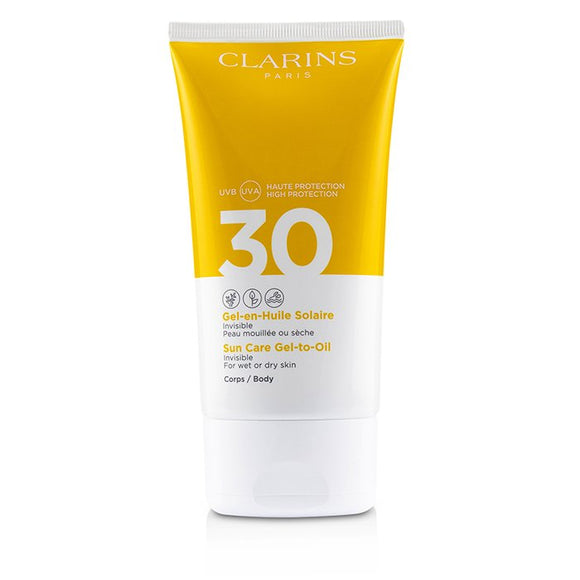 Clarins Sun Care Body Gel-to-Oil SPF 30 - For Wet or Dry Skin 150ml/5.2oz