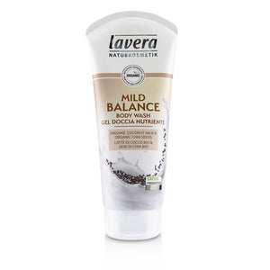 Lavera Body Wash - Mild Balance (Organic Coconut Milk &amp; Organic Chia Seeds) 200ml/6.6oz