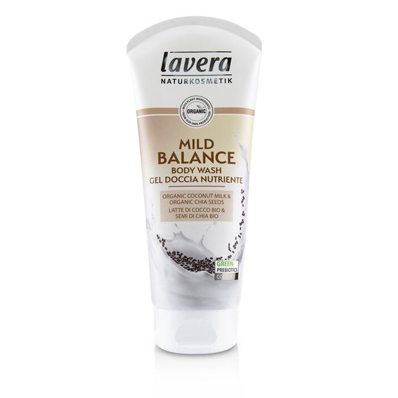 Lavera Body Wash - Mild Balance (Organic Coconut Milk & Organic Chia Seeds) 200ml/6.6oz