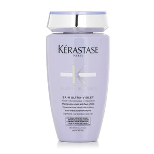 Kerastase Blond Absolu Bain Ultra-Violet Anti-Brass Purple Shampoo (Lightened, Cool Blonde or Grey Hair) 250ml/8.5oz