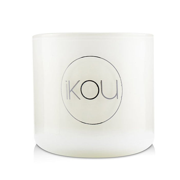 iKOU Essentials Aromatherapy Natural Wax Candle Glass - Australian Rainforest (Lemon Myrtle & Eucalyptus) (2x2) inch