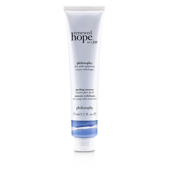 Philosophy Renewed Hope In A Jar Peeling Mousse (One-Minute Mini Facial Exfoliating Face Mask) 75ml/2.5oz