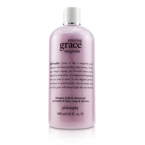 Philosophy Amazing Grace Magnolia Shampoo,Bath & Shower Gel 480ml/16oz