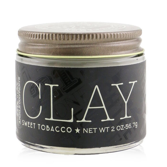 18.21 Man Made Clay - Sweet Tobacco (Matte Finish / Medium Hold) 56.7g/2oz
