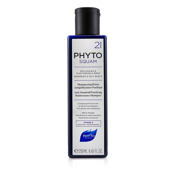 Phyto PhytoSquam Anti-Dandruff Purifying Maintenance Shampoo (Dandruff & Oily Scalp) 250ml/8.45oz