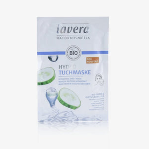 Lavera Sheet Mask - Hydrating (With Organic Cucumber & Glacier Water) 1sheet