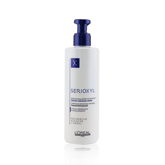 L'Oreal Professionnel Serioxyl Clarifying & Densifying Shampoo (Coloured Thinning Hair) 250ml/8.5oz