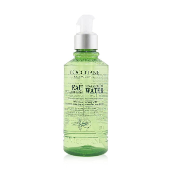 L'Occitane Facial Make-Up Remover - 3-In-1 Micellar Water (For All Skin Types) 200ml/6.7oz