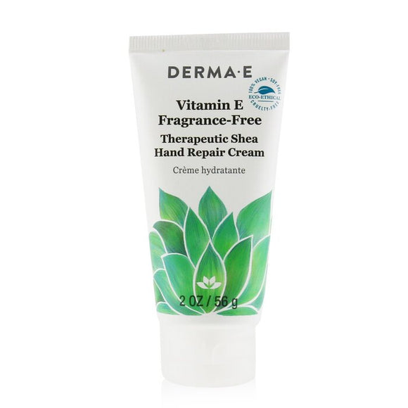 Derma E Vitamin E Fragrance-Free Therapeutic Shea Hand Repair Cream 56g/2oz