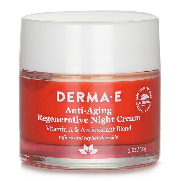 Derma E Anti-Wrinkle Anti-Aging Regenerative Night Cream 56g/2oz