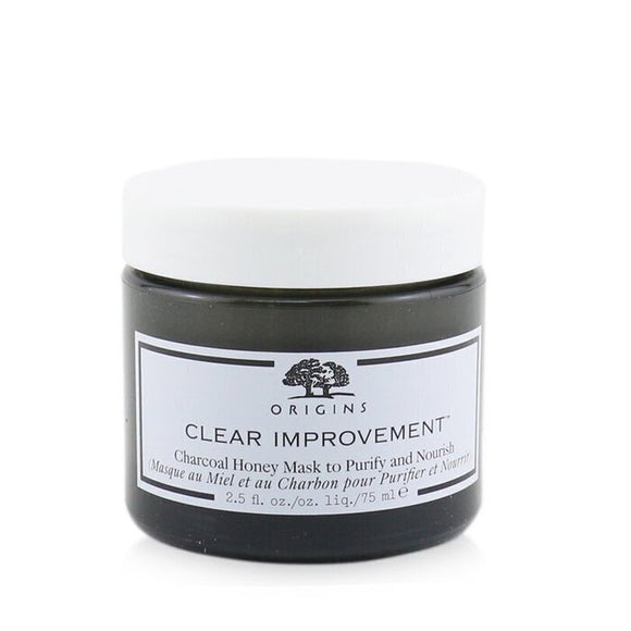 Origins Clear Improvement Charcoal Honey Mask To Purify & Nourish 75ml/2.5oz