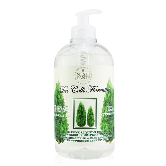 Nesti Dante Dei Colli Fiorentini Refreshing Hand & Face Liquid Soap - Cypress Tree 500ml/16.9oz