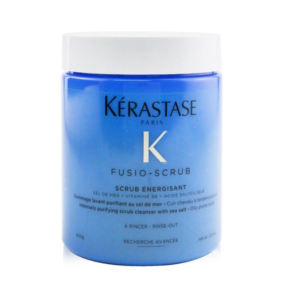Kerastase Fusio-Scrub Scrub Energisant Intensely Purifying Scrub Cleanser with Sea Salt (Oily Prone Scalp) 500ml/16.9oz