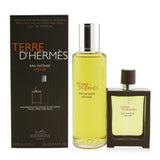 Hermes Terre D'Hermes Eau Intense Vetiver Coffret: Eau De Parfum Spray 30ml + Refill 125ml 2pcs