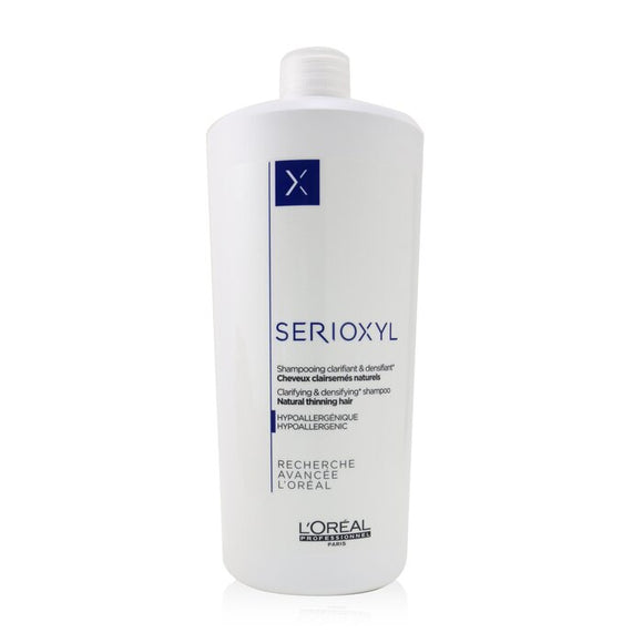 L'Oreal Professionnel Serioxyl Clarifying & Densifying Shampoo (Natural Thinning Hair) 1000ml/33.8oz