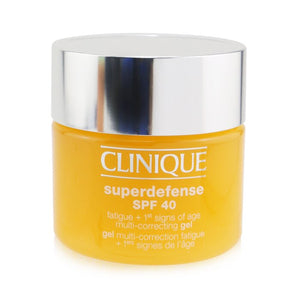 Clinique Superdefense SPF 40 Fatigue + 1st Signs Of Age Multi-Correcting Gel 50ml/1.7oz