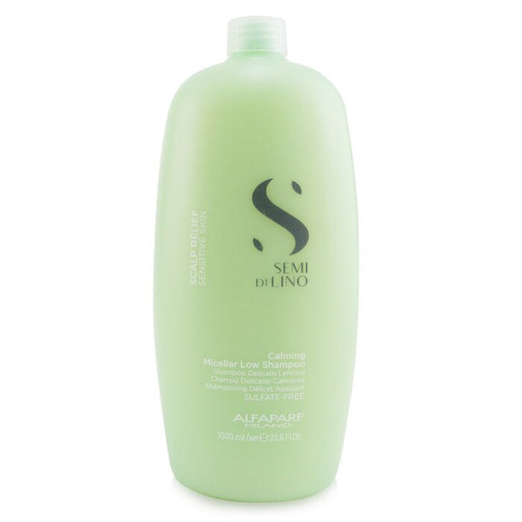 AlfaParf Semi Di Lino Scalp Relief Calming Micellar Low Shampoo (Sensitive Skin) 1000ml/33.8oz