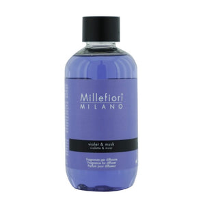 Millefiori Natural Fragrance Diffuser Refill - Violet &amp; Musk 250ml/8.45oz