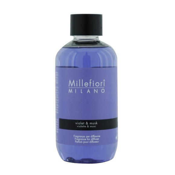 Millefiori Natural Fragrance Diffuser Refill - Violet & Musk 250ml/8.45oz