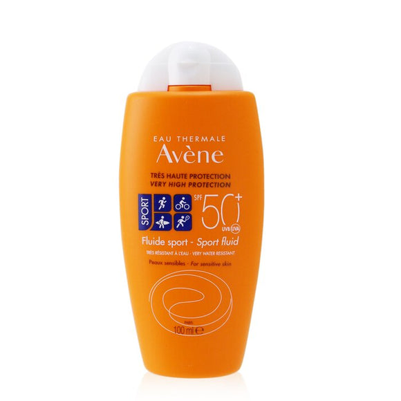 Avene Sport Fluid SPF 50 (Face & Body) - For Sensitive Skin 100ml/3.4oz
