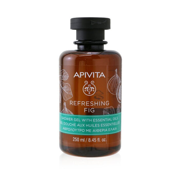 Apivita Refreshing Fig Shower Gel with Essential Oils 250ml/8.45oz