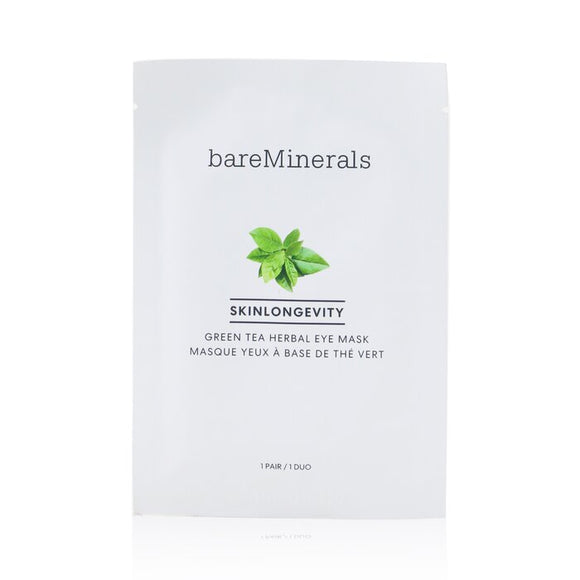 BareMinerals Skinlongevity Green Tea Herbal Eye Mask 6pairs