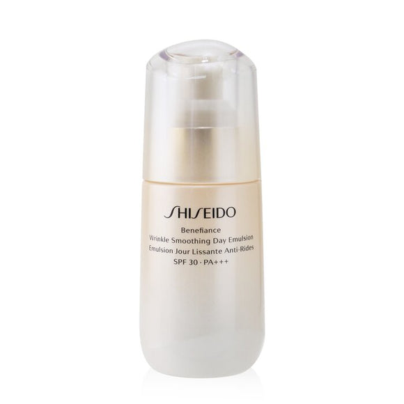 Shiseido Benefiance Wrinkle Smoothing Day Emulsion SPF 30 PA 75ml/2.5oz