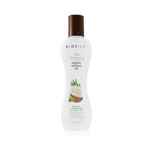 BioSilk Silk Therapy with Coconut Oil Leave-In Treatment (For Hair & Skin) 167ml/5.64oz