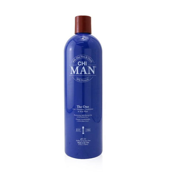CHI Man The One 3-in-1 Shampoo, Conditioner & Body Wash 739ml/25oz