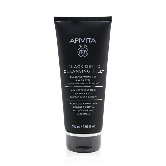Apivita Black Detox Cleansing Jelly For Face & Eyes 150ml/5.07oz