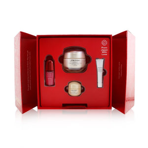 Shiseido Smooth Skin Sensations Set: Benefiance Day Cream SPF23 50ml + Ultimune Concentrate 10ml + Benefiance Smoothing Cream 15ml + Benefiance Eye Cream 5ml 4pcs