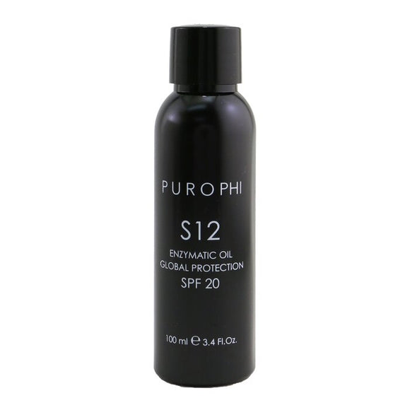 PUROPHI S12 Enzymatic Oil Global Protection SPF 20 (Water Resistant) 100ml/3.4oz