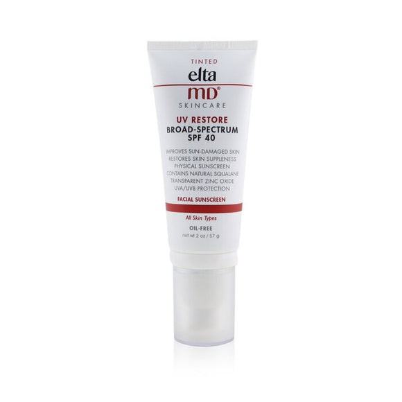 EltaMD UV Restore Physical Facial Sunscreen SPF 40 - Tinted 57g/2oz