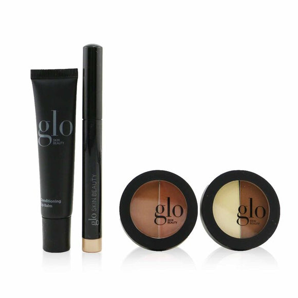 Glo Skin Beauty In The Nudes (Shadow Stick Cream Blush Duo Eye Shadow Duo Lip Balm) - Backlit Bronze Edition 4pcs 1bag