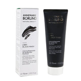 Annemarie Borlind 2 In 1 Black Mask - Intensive Care Mask For Combination Skin with Large Pores 75ml/2.53oz